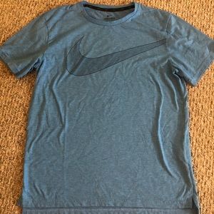 NWOT Nike blue dri fit tshirt